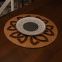 Hermia Juego de 4 Salvamanteles Lugh - Walnut